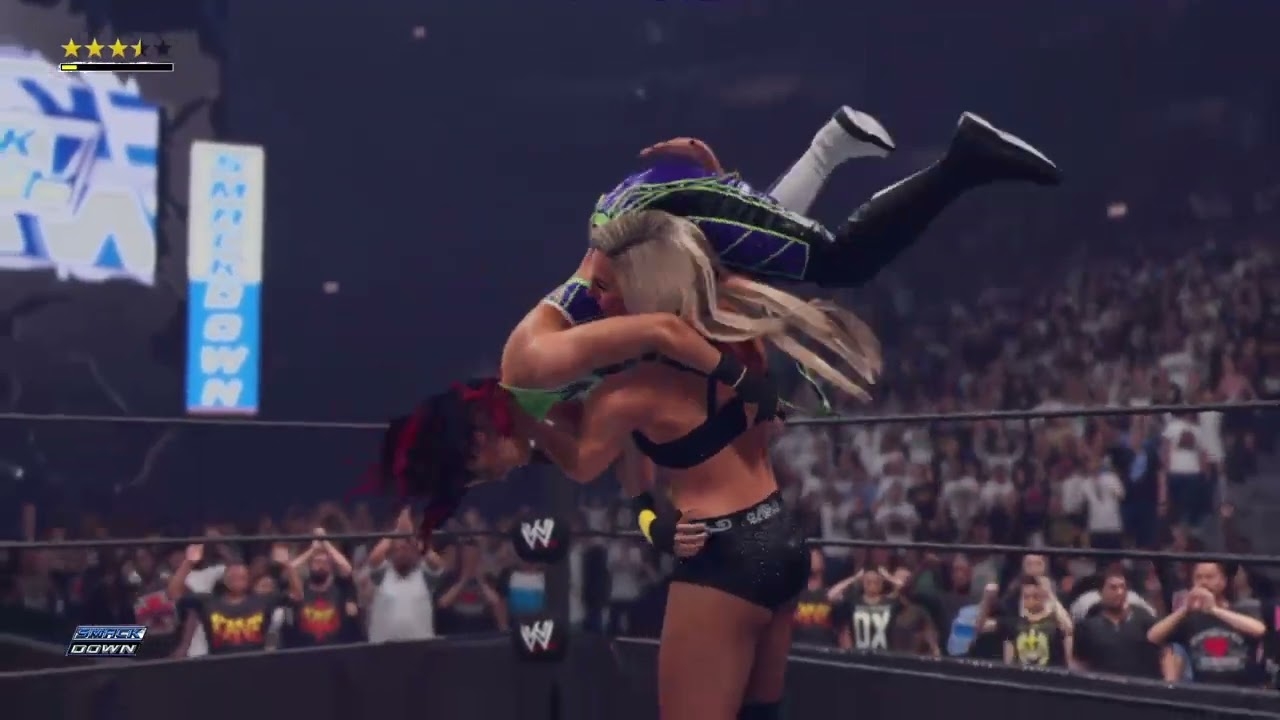 CHARLOTTE FLAIR VS JADE CARGILL VS BAYLEY WWE CHAMPIONSHIP WOMEN'S