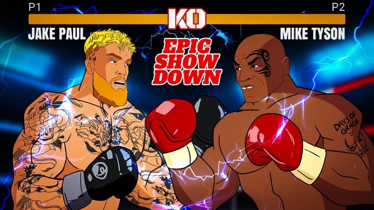 Jake Paul Vs Mike Tyson: NETFLIX Drama (Animated)