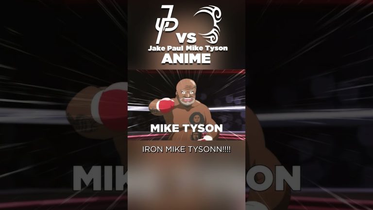 Jake Paul VS Mike Tyson Preview #anime #miketyson #jakepaul #miketysonvsjakepaul