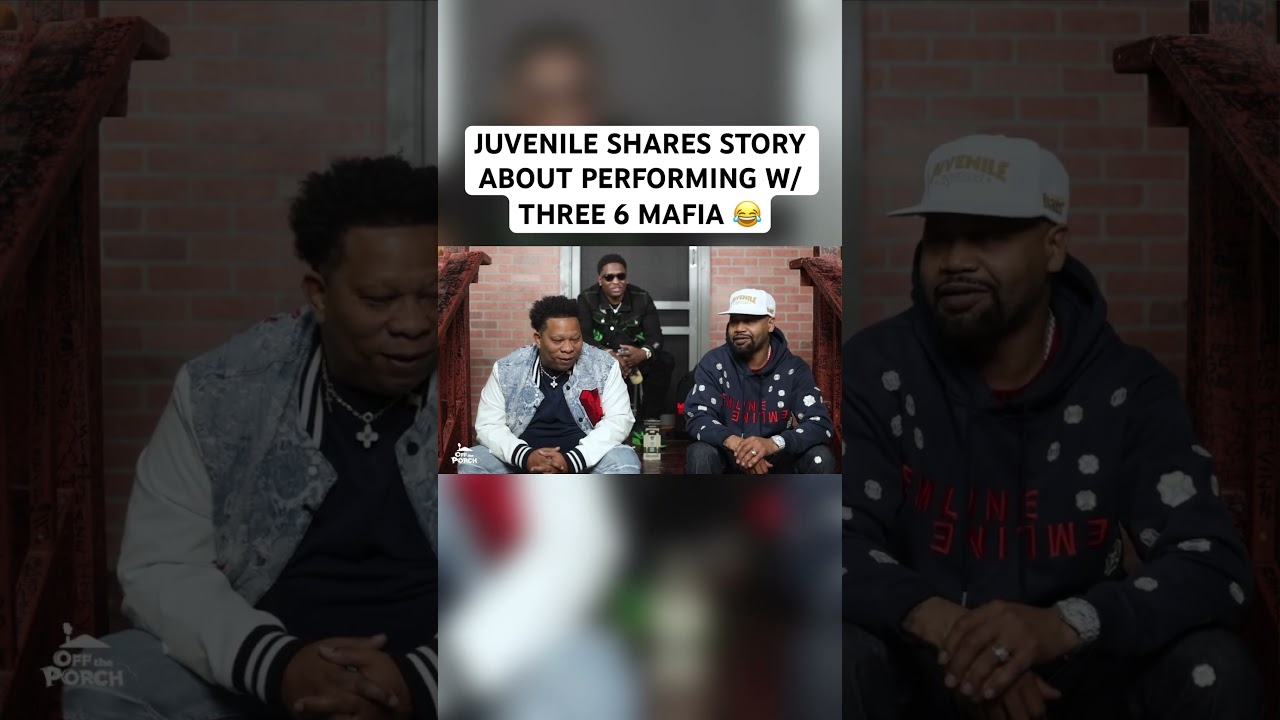 Juvenile shares a story about performing with Three 6 Mafia