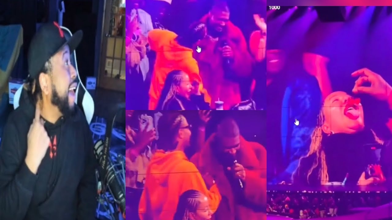 Married Folk Bihness! Akademiks reacts to TIP & Tiny having a good time at Ushers show