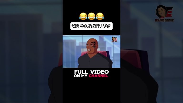 Mike Tyson vs Jake Paul: The NETFLIX Drama That SHOCKED Millions (Animated) 