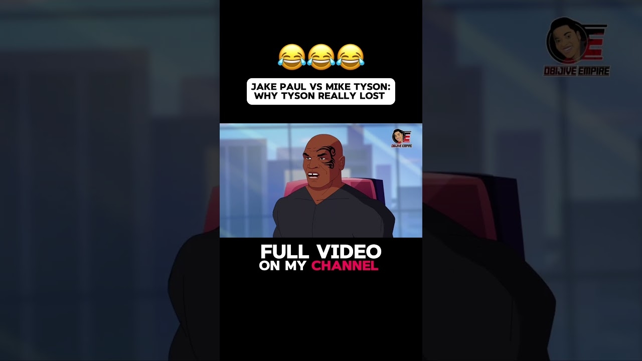 Mike Tyson vs Jake Paul: The NETFLIX Drama That SHOCKED Millions (Animated)