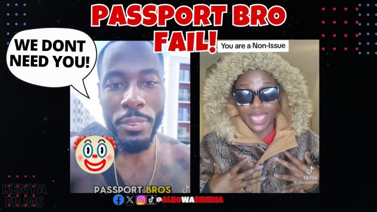 Passport Bros Wild Take Backfires in Kenya! @Priscilla_Boye REACTION!