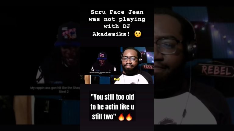 #scrufacejean #shorts #djakademiks #trending