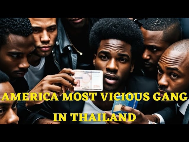 THAI MOVIE: AMERICAN BLACK MAN NEW VICIOUS GANG CALL PASSPORT BROS HOSTING HUB IN PATTAYA THAILAND