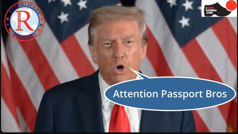 Trump Has Good News For Passport Bros And Expats