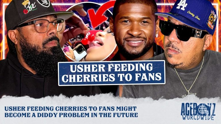 Usher Feeding Cherries to Fans Might Become a Diddy Problem in the Future