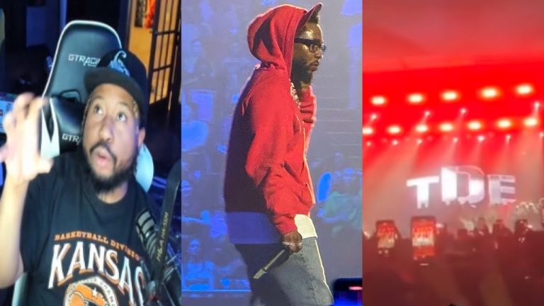 Xmas Pop out! Akademiks reacts to Kendrick Lamar performing at TDE Christmas concert!